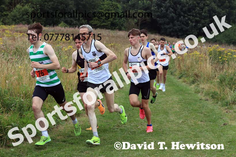 Senior Men and Veterans Relay, 2024 Sunderland XC Relays.  Photo: David T. Hewitson/Sports for All Pics